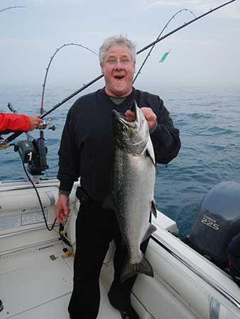 Leprechaun Fishing Charters on Lake Michigan