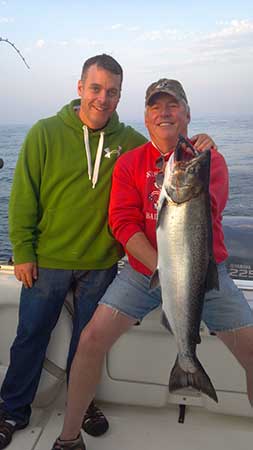 Leprechaun Fishing Charters on Lake Michigan