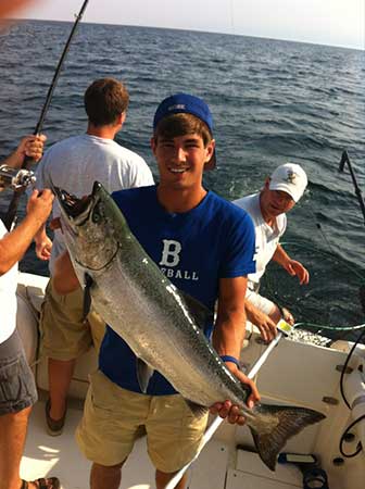 Leprechaun Fishing Charters on Lake Michigan