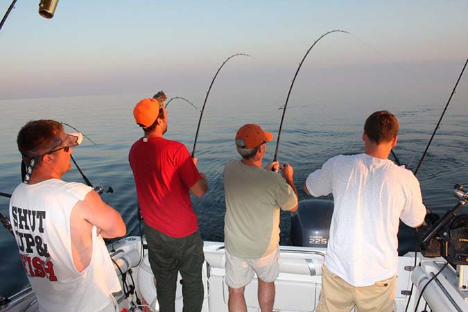 Leprechaun Fishing Charters on Lake Michigan
