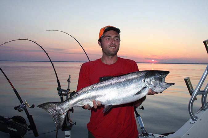 Leprechaun Fishing Charters on Lake Michigan