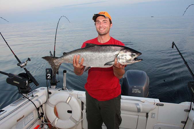 Leprechaun Fishing Charters on Lake Michigan