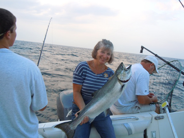 Leprechaun Fishing Charters on Lake Michigan