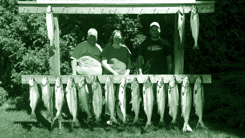 Leprechaun Fishing Charters on Lake Michigan