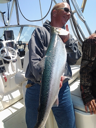 Leprechaun Fishing Charters on Lake Michigan