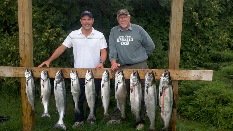 Leprechaun Fishing Charters on Lake Michigan