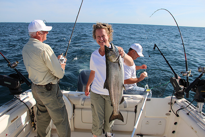 Leprechaun Fishing Charters on Lake Michigan