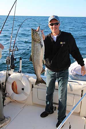Leprechaun Fishing Charters on Lake Michigan