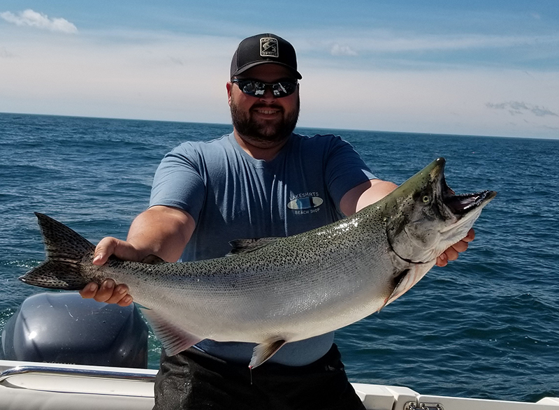 Leprechaun Fishing Charters on Lake Michigan