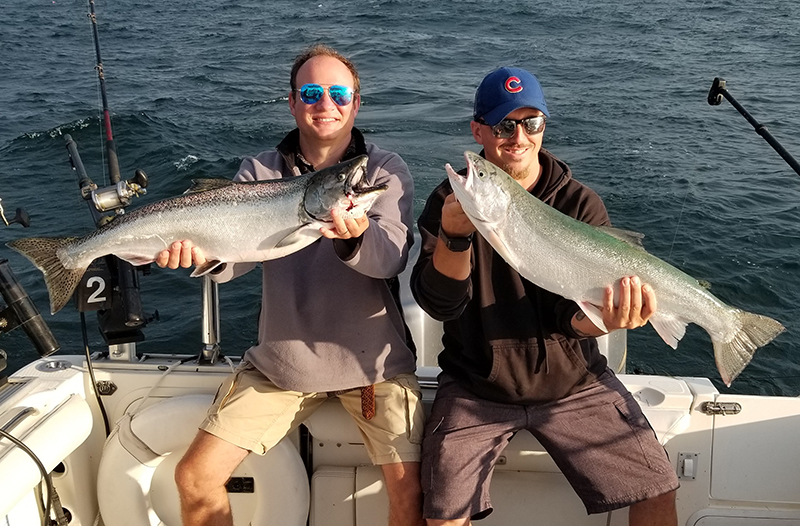 Leprechaun Fishing Charters on Lake Michigan