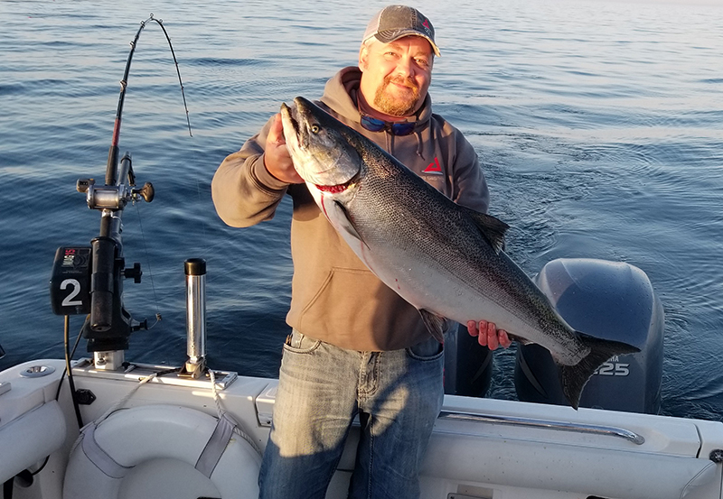 Leprechaun Fishing Charters on Lake Michigan