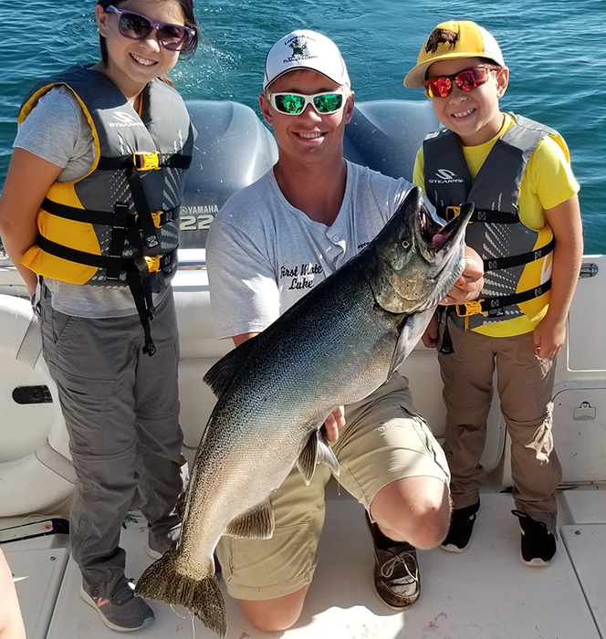 Leprechaun Fishing Charters on Lake Michigan