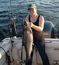 Leprechaun Fishing Charters on Lake Michigan