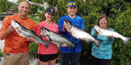 King salmon fishing