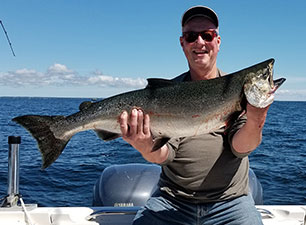 Coho Salmon fishing