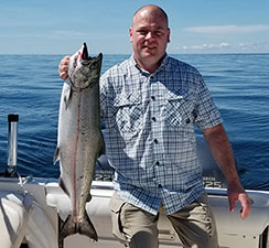 King salmon fishing