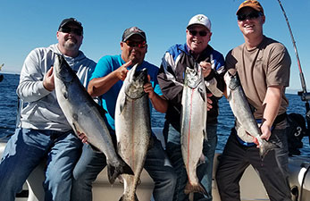 Coho Salmon fishing