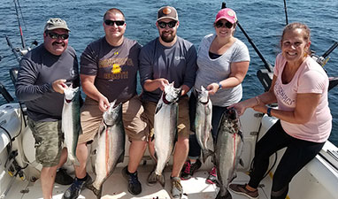 Leprechaun Fishing Charters on Lake Michigan