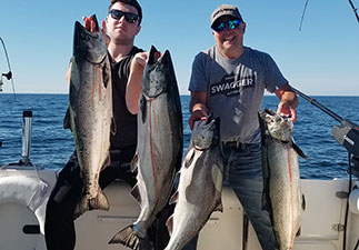 Leprechaun Fishing Charters on Lake Michigan