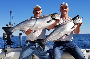 Leprechaun Fishing Charters on Lake Michigan