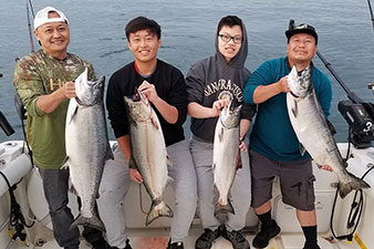 Leprechaun Fishing Charters on Lake Michigan