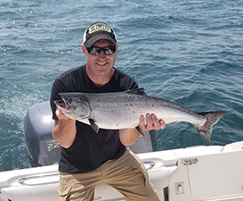 Leprechaun Fishing Charters on Lake Michigan