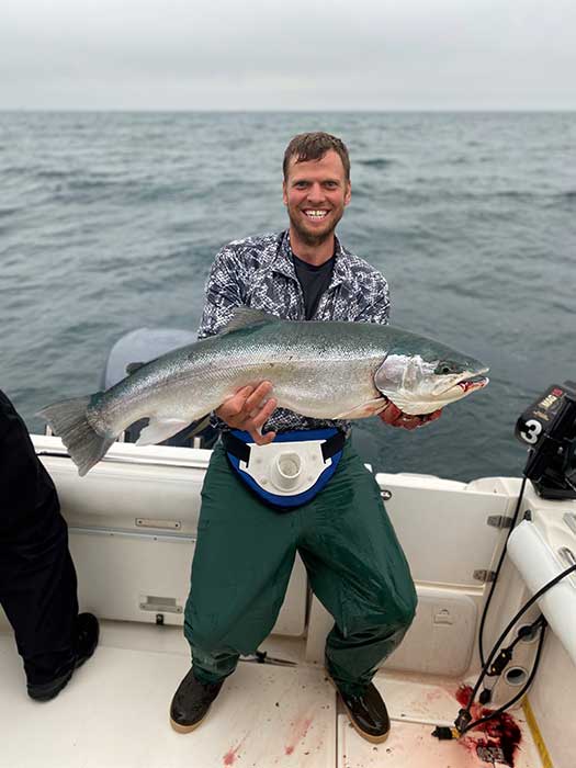 Leprechaun Fishing Charters on Lake Michigan