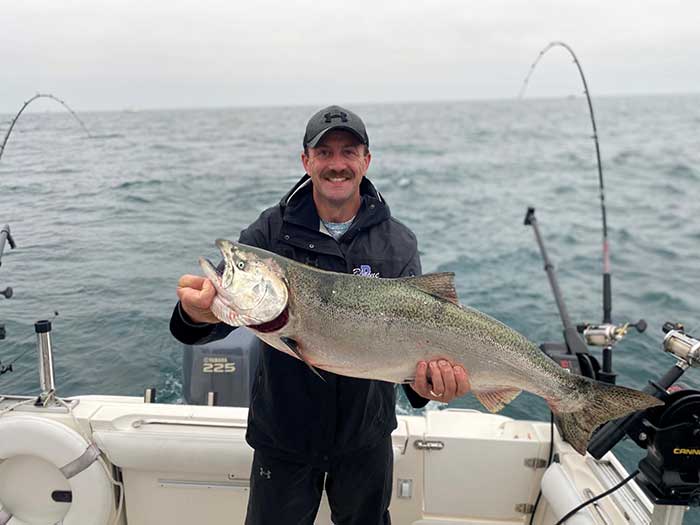 Leprechaun Fishing Charters on Lake Michigan