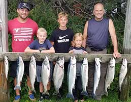 Leprechaun Fishing Charters on Lake Michigan