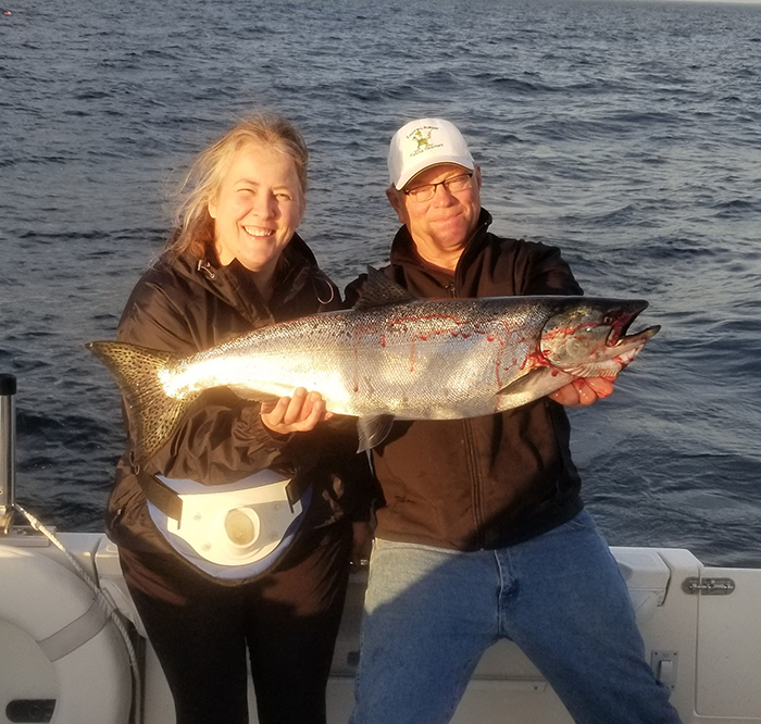 Leprechaun Fishing Charters on Lake Michigan