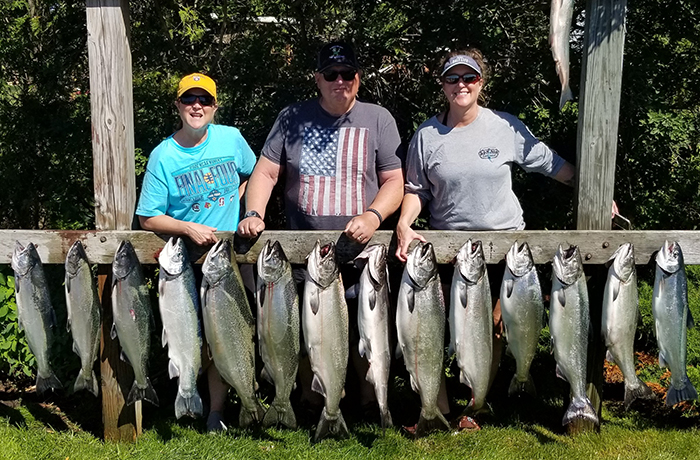 Leprechaun Fishing Charters on Lake Michigan