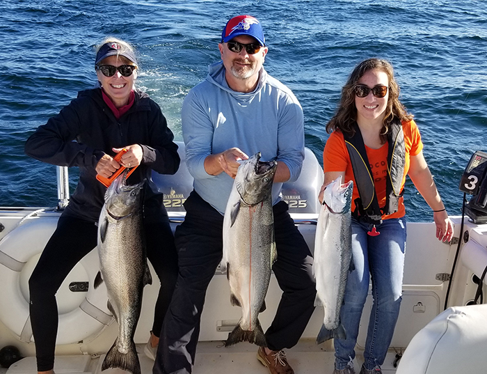 Leprechaun Fishing Charters on Lake Michigan