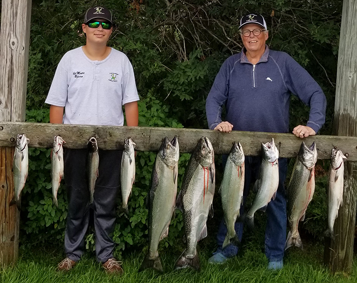 Leprechaun Fishing Charters on Lake Michigan