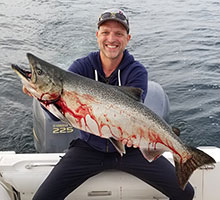 King salmon fishing