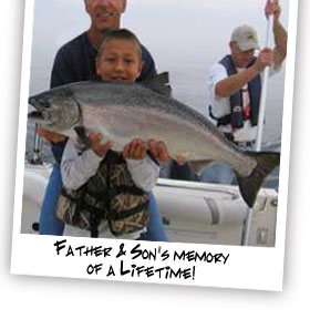 Leprechaun Lake Michigan Charter Fishing