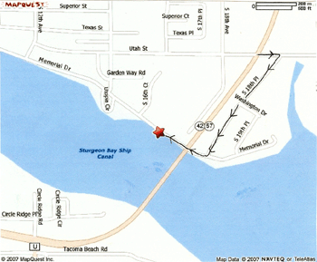 Driving Directions - Charter Fishing