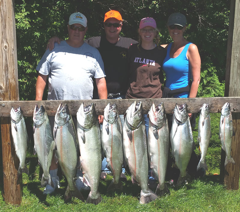 Leprechaun Fishing Charters on Lake Michigan