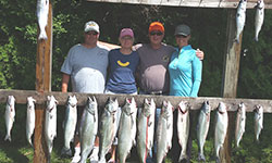 Brown and Lake Trout fishing