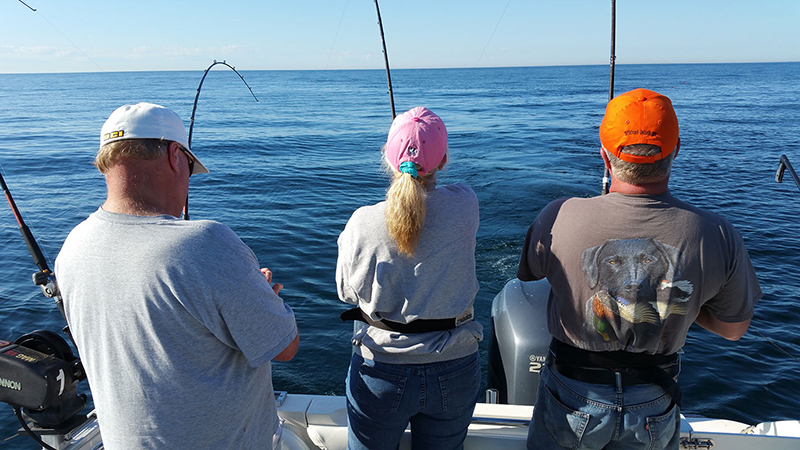 Leprechaun Fishing Charters on Lake Michigan