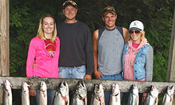 Coho Salmon fishing