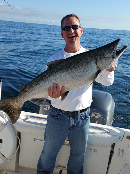 Leprechaun Fishing Charters on Lake Michigan