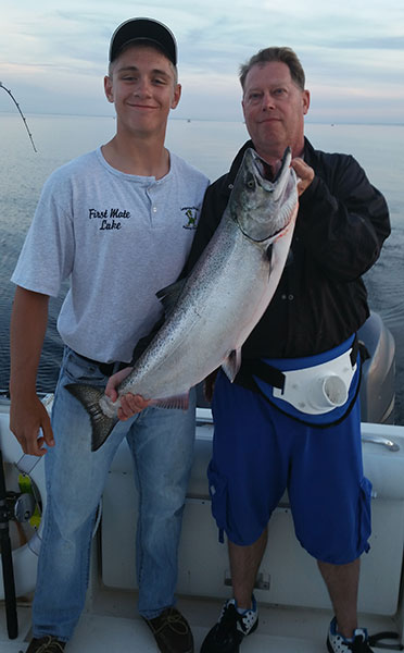 Leprechaun Fishing Charters on Lake Michigan