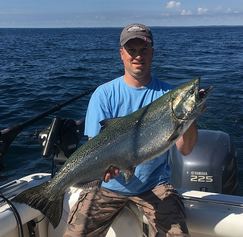 Leprechaun Fishing Charters on Lake Michigan