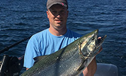 Leprechaun Fishing Charters on Lake Michigan