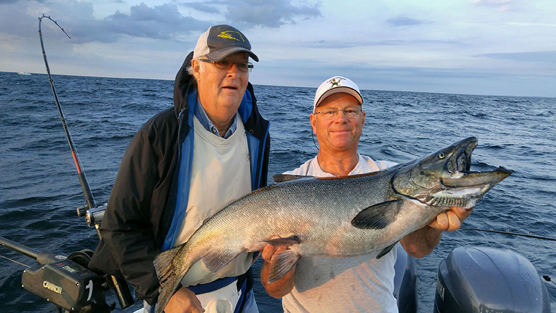 Leprechaun Fishing Charters on Lake Michigan