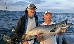 Brown and Lake Trout fishing