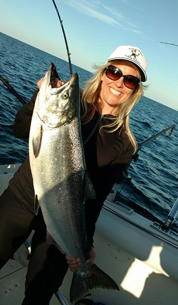 Leprechaun Fishing Charters on Lake Michigan