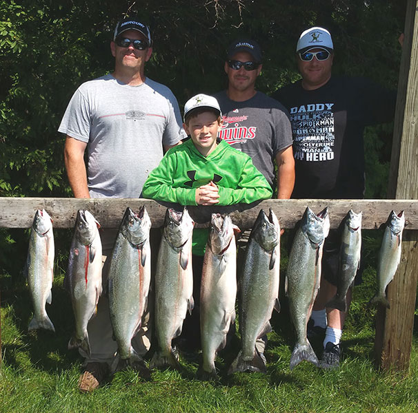 Leprechaun Fishing Charters on Lake Michigan