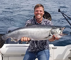 King salmon fishing