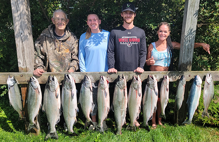 Leprechaun Fishing Charters on Lake Michigan